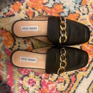 Steve Madden Black Oxfords